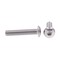 Prime-Line #10-32 Socket Head Cap Screw, Button, Plain Stainless Steel, 1 in Length, 10 PK 9169116 - alternate 3